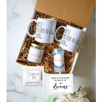 Vater Und Mutter Des Bräutigams Geschenkbox | Schwiegervater Hochzeitsgeschenk, Schwiegermutter Geschenkset Von Braut, Für Fil Mil von ShopInkpot