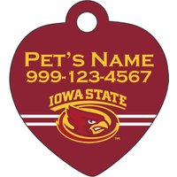 Iowa State Cyclones Pet Id Tag Für Hunde & Katzen | Offiziell Lizenzierte Personalisiert Ihr Haustier von ShopInstaPets