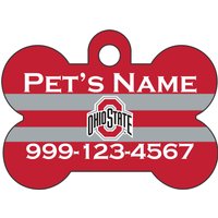 Ohio State Buckeyes Pet Id Dog Tag | Offiziell Lizenzierte Personalisiert Für Ihr Haustier von ShopInstaPets