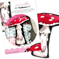 Diy Pilzkissen-Kit - Füllung Nicht Enthalten. Süßer Cottagecore Pilz Als Bastelset von ShopMissElla