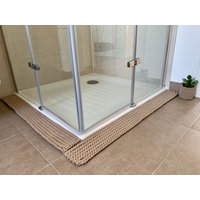 Badematte Duschumrandung Gehäkelt Auf Maß von ShopMsMimiFancypants
