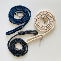 Personalisierte Makramee Hundeleine Haustier Zubehör Aus 100% Baumwolle Personalisierte Makramee Hundeleine Haustier Zubehör Aus 100% Baumwolle von ShopMyra