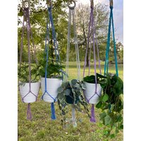 Makramee Pflanzenaufhänger | Hängepflanzen Indoor Outdoor Zimmerpflanzen Pflanzenhalter Wandbehang Pflanzen Einfache Pflanzenampel Makramee Pflanzenaufhänger | Hängepflanzen Indoor Outdoor Zimmerpflanzen Pflanzenhalter Wandbehang Pflanzen Einfache Pflanzenampel von ShopMyra