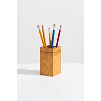 Vintage Stiftebecher Aus Wurzelholz // Mid Century Holz Schreibgerätehalter Mcm Schreibtisch Organizer Für Büro von ShopNewUse