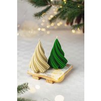 Weihnachtsbaum-Kerze, Weihnachtsgeschenk-Kerze, Weihnachtsdekor, Einweihungsgeschenk, Weihnachtsdekoration, Schönes Geschenk Und Wohnkultur von ShopOfHappyGifts
