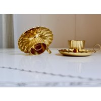Paar Messing Lotus Kerzenhalter Paar Messing Lotus Kerzenhalter von ShopPilgrim