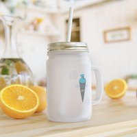 Trinkglas Wasserglas Schraubglas Glas Jar Schulkind Einschulung Schulstart Kind 2024 von ShopUniqueYou