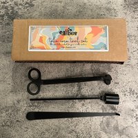 Take Care Werkzeug-Set Mit Dochtschneider, Löffelstiel Und Löscher von ShopVibesByLo