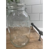 Einmachglas Mit Stern | Ein Quart Obst-Einmachglas Trockengut Vorratsdose Landhaus Dekor von ShopVintageWell