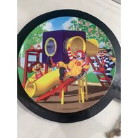 Wahlronald Macdonald Vintage 1977 Melamin Speiseteller | Mcdonalds 2004 Sun Coast Kunststoff Teller von ShopVintageWell