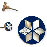 12 Paar Möbelknäufe Aus Perlmutt & Holz von ShopbyMoon