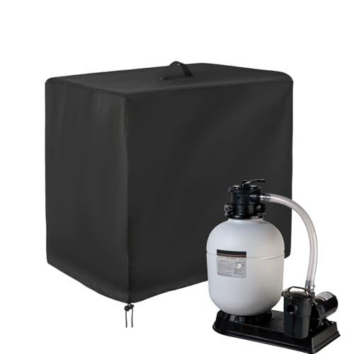 Poolfilter-Sandzylinderabdeckung, Outdoor-Poolpumpe, Oxford-Tuch, Sandfilterpumpenabdeckung, Anti-UV-Bodenpool-Pumpenabdeckung mit verstellbarem Kordelzug für Pools, Sandfilter Poolfilter-Sandzylinderabdeckung, Outdoor-Poolpumpe, Oxford-Tuch, Sandfilterpumpenabdeckung, Anti-UV-Bodenpool-Pumpenabdeckung mit verstellbarem Kordelzug für Pools, Sandfilter von Shouxiut