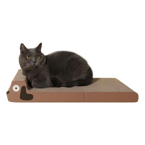 Shouxiut Katzenkratzpad, Katzenkratzpappe, Hundeform Krallenschärfer Doppelseitig Kein Absplittern für Möbel Guard Sofa Wohnzimmer Stuhl Tisch Garten von Shouxiut