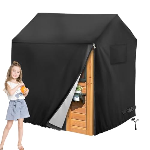 Shouxiut Playhouse Covers Waterproof | Dustproof Gamehouse Protector | Waterproof UV Protection Playhouse Cover for Backyard Park Family Shouxiut Playhouse Covers Waterproof | Dustproof Gamehouse Protector | Waterproof UV Protection Playhouse Cover for Backyard Park Family von Shouxiut