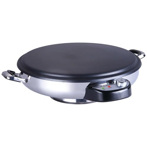 SHOV Fladenbäcker 50 cm – Profi Crepe & Yufka Grill | 2300W | Edelstahl | Antihaft | Temperaturregelung bis 265°C von Shov