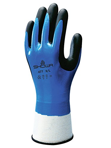 Showa Gloves SHO477-XL Nr. 477 Isolierter Handschuh, Größe XL, Weiß/Blau/Schwarz von Showa Gloves