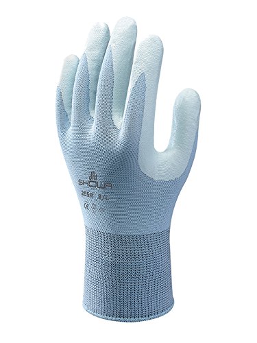 Showa Handschuhe sho265-xl Nr. 265 Montage Grip Handschuh, Größe: X-Large, Hellblau (2 Stück) von Showa Gloves