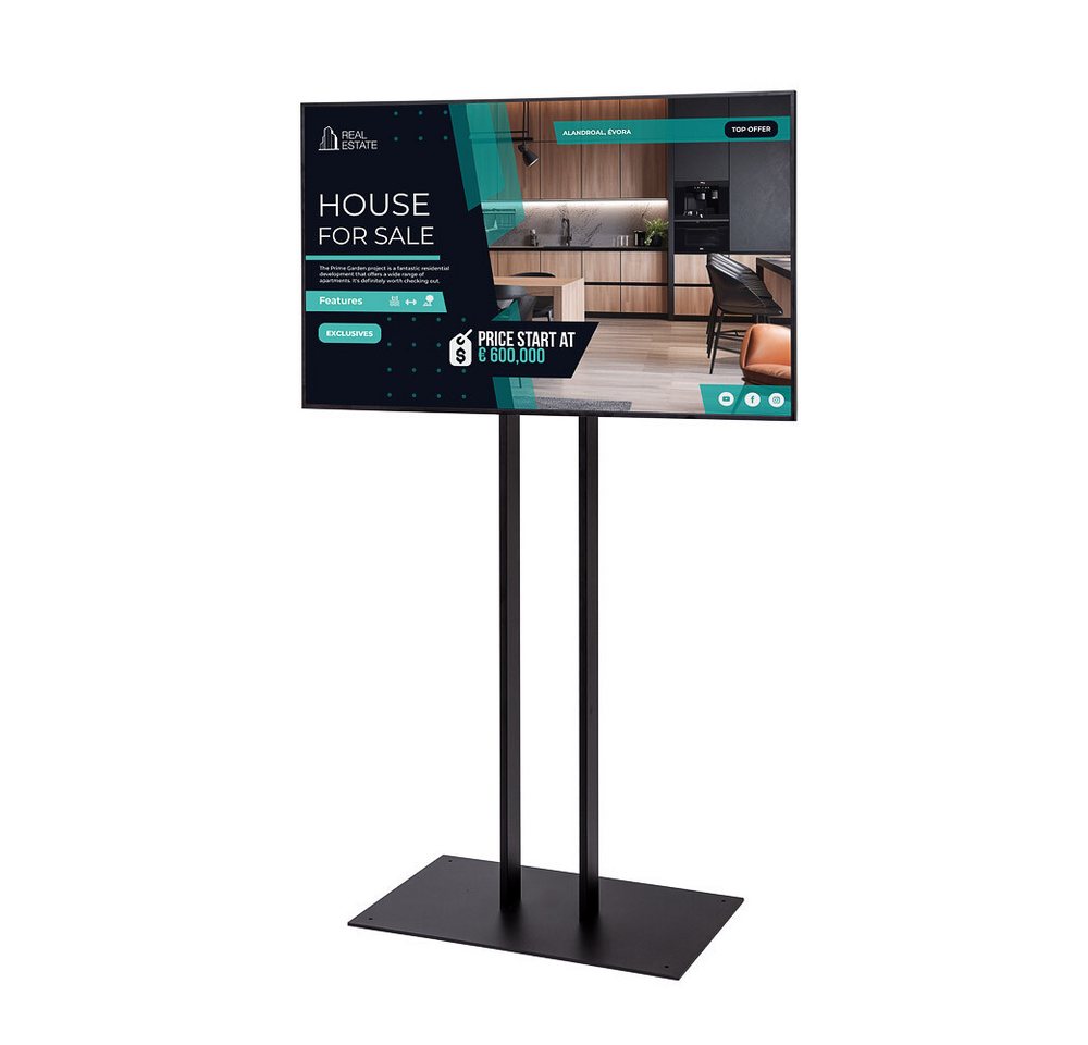 Showdown Displays Einzelrahmen Showdown Displays Digitales Schaufenter-Display mit Samsung-Bildschirm, (1 St) von Showdown Displays