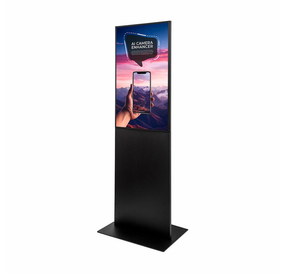 Showdown Displays Einzelrahmen Showdown Displays StreamLine Digitale Infostele Mit 43" Samsung-Bildsc, (1 St) von Showdown Displays