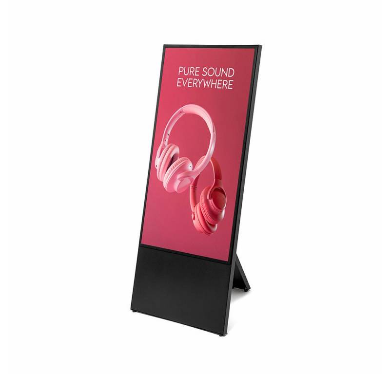 Showdown Displays Einzelrahmen Showdown Displays StreamLine Digitaler Kundenstopper Mit 43" Samsung-B, (1 St) von Showdown Displays