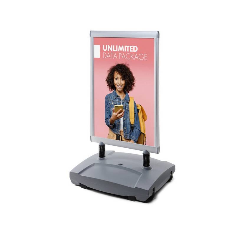 Showdown Displays Einzelrahmen Showdown Displays Windtalker® Kundenstopper Excel 70x100, (1 St) von Showdown Displays