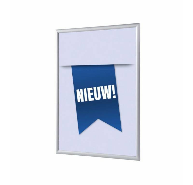 Showdown Displays Hängevitrine A1 - Komplett-Set - Nieuw Niederländisch - Blau/Silber (1-St) von Showdown Displays