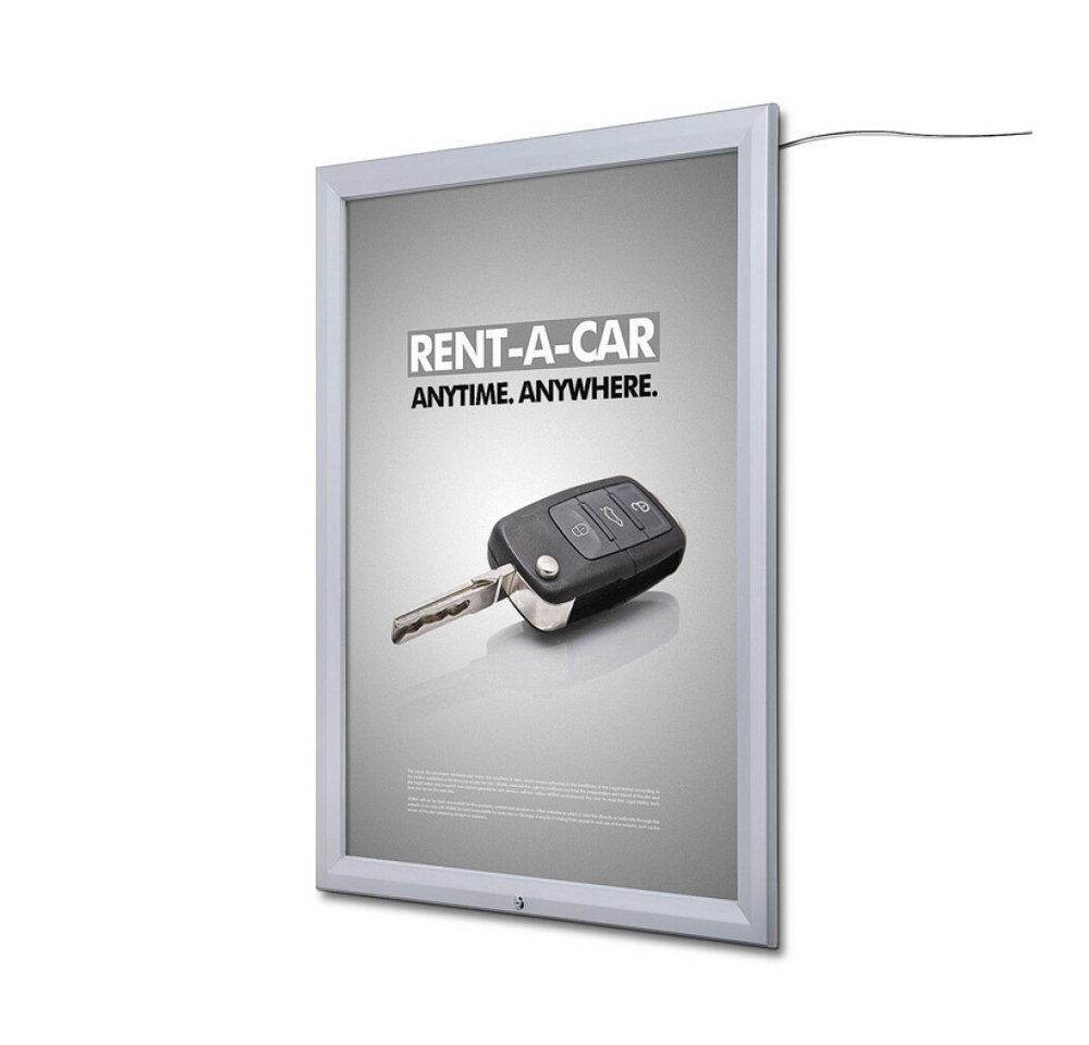 Showdown Displays Hängevitrine Showdown Displays Plakatschaukasten LED (A0) (1-St) von Showdown Displays