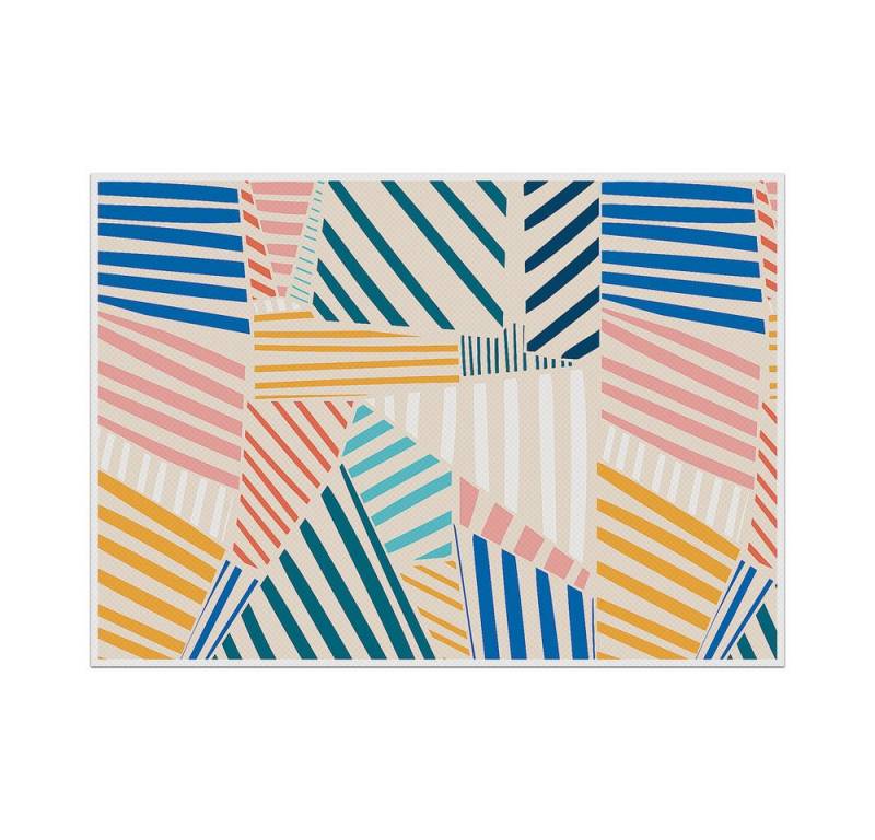 Showdown Displays Platzset Tischsets - Bunte Formen 2 - PVC, (1-St) von Showdown Displays