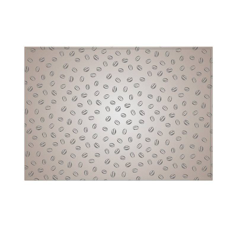 Showdown Displays Platzset Tischsets - Kaffeebohnen - PVC, (1-St) von Showdown Displays