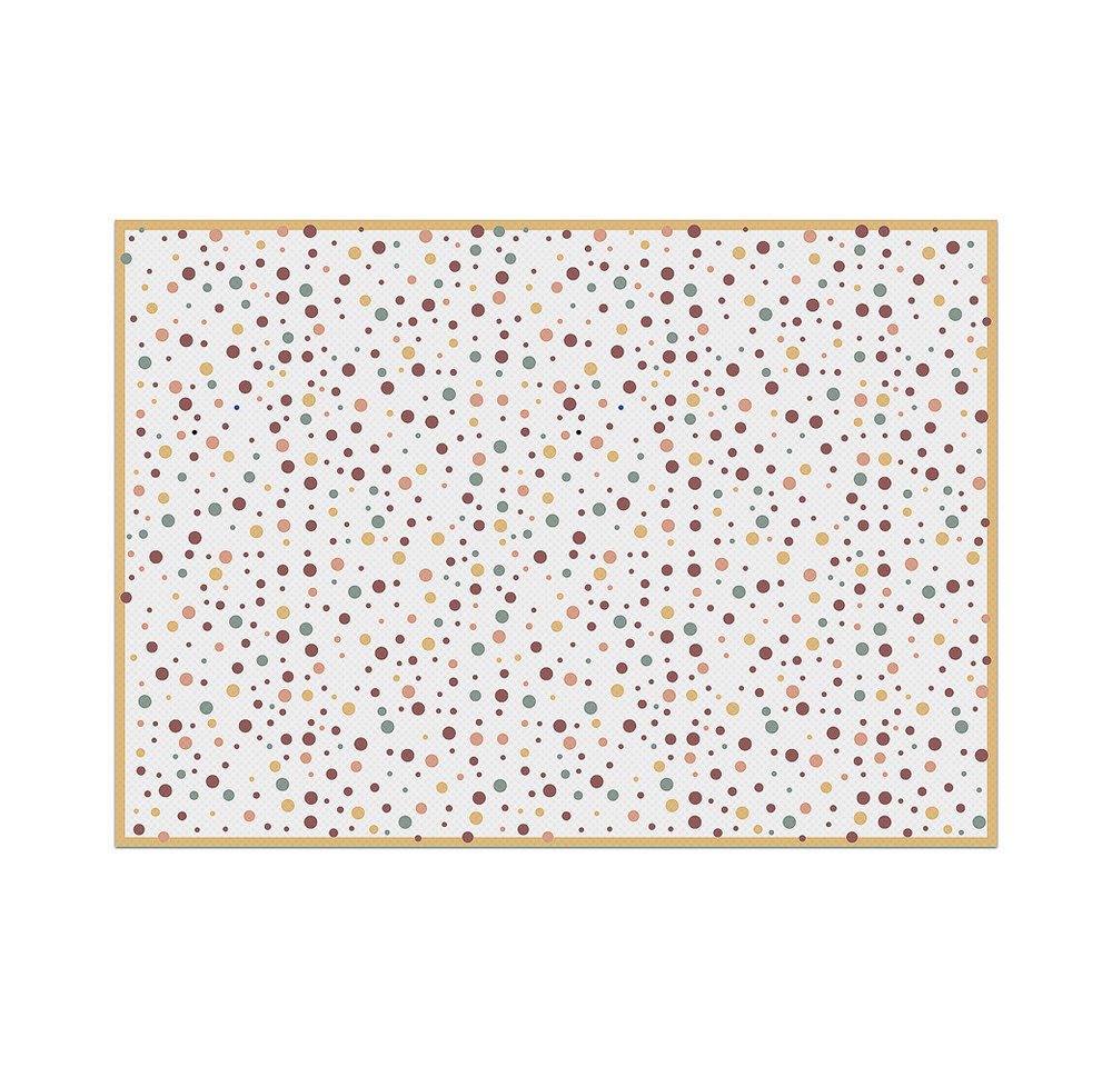 Showdown Displays Platzset Tischsets - Punkte - PVC - Farbe Erde, (1-St) von Showdown Displays