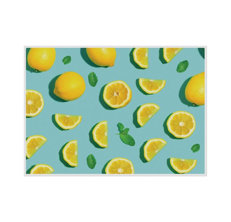 Showdown Displays Platzset Tischsets - Zitronen - PVC, (1-St) von Showdown Displays