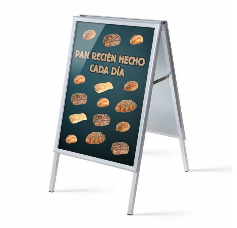 Showdown Displays Standregal A1 - Komplett-Set - Brot Spanisch - Schwarz, 1-tlg. von Showdown Displays