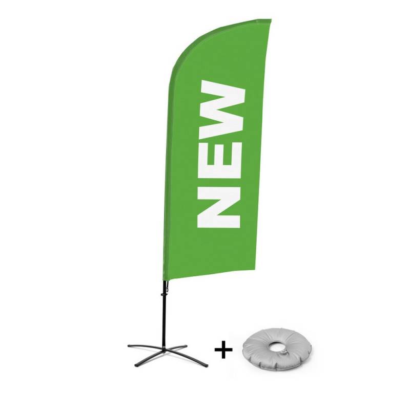 Showdown Displays Standregal Showdown Displays Beachflagset - Neu - Englisch - Grün - Kreuzständer, 1-tlg. von Showdown Displays