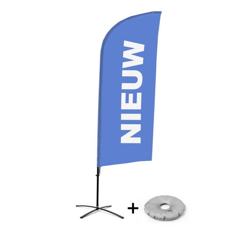 Showdown Displays Standregal Showdown Displays Beachflagset - Neu - Niederländisch - Blau - Alu, 1-tlg. von Showdown Displays