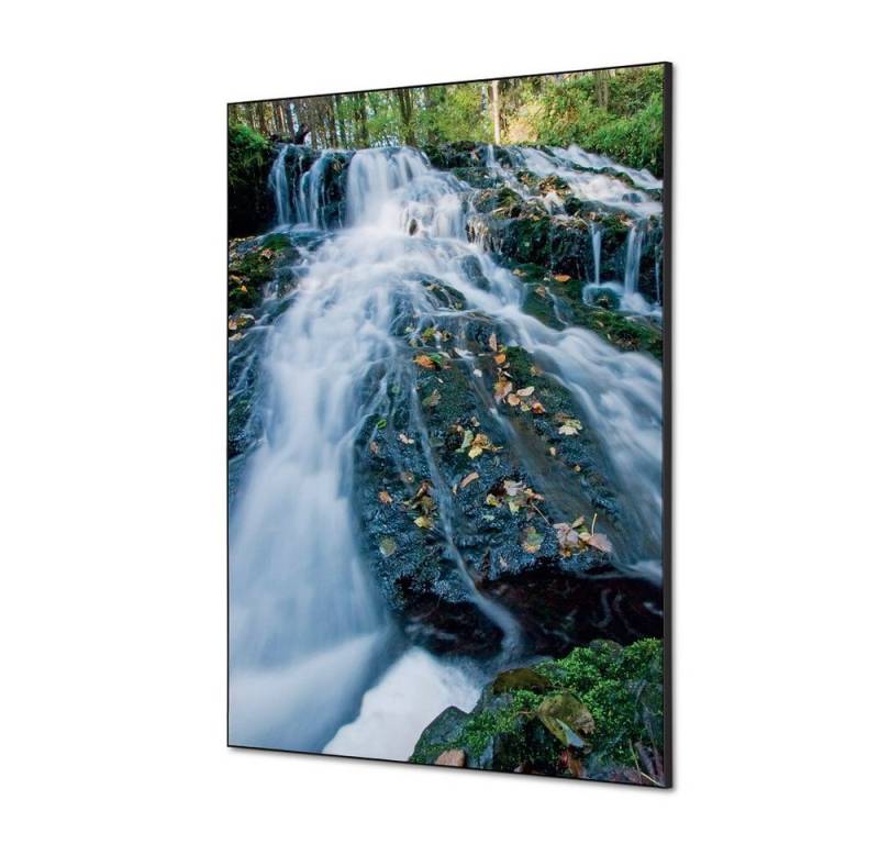 Showdown Displays Wandsticker Set DIN A1 - Wasserfallwald - Schwarzer Rahmen (1 St) von Showdown Displays