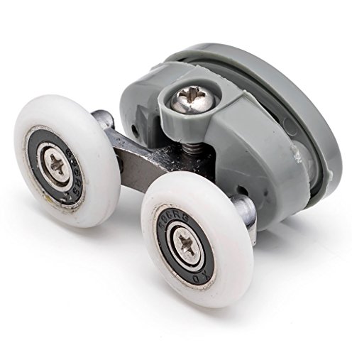 2 x Double Top Butterfly Duschtürrollen/Läufer/Rollen 25 mm Rad Durchmesser L056 2 x Double Top Butterfly Duschtürrollen/Läufer/Rollen 25 mm Rad Durchmesser L056 von Shower Part