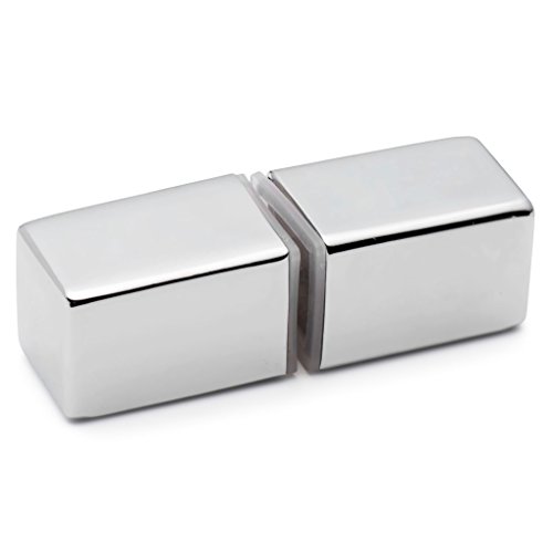 2 x Dusche Tür Griffe/-Knäufe chrom Zink Legierung quadratisch Hohe Qualität L066 2 x Dusche Tür Griffe/-Knäufe chrom Zink Legierung quadratisch Hohe Qualität L066 von Shower Part
