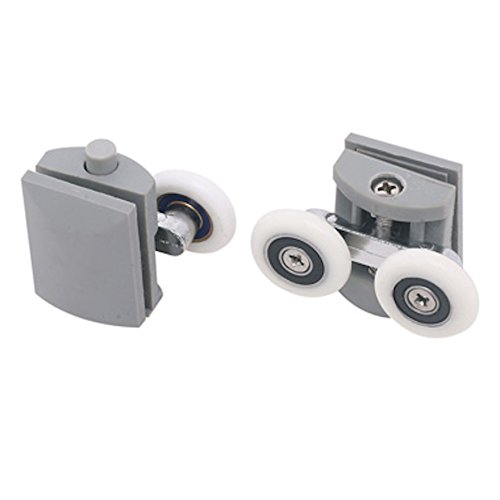 Set von 2 Duschtürrollen/Läufer 23 mm Rollen Ø oben & unten be-m04 Set von 2 Duschtürrollen/Läufer 23 mm Rollen Ø oben & unten be-m04 von Shower Part