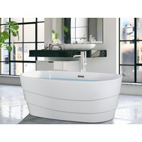 Freistehende Badewanne Design - 200 L - Weiß - DOMINIKA von Shower & Design