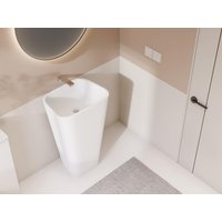 Waschbecken stehend - Weiß - TILICHO von Shower & Design