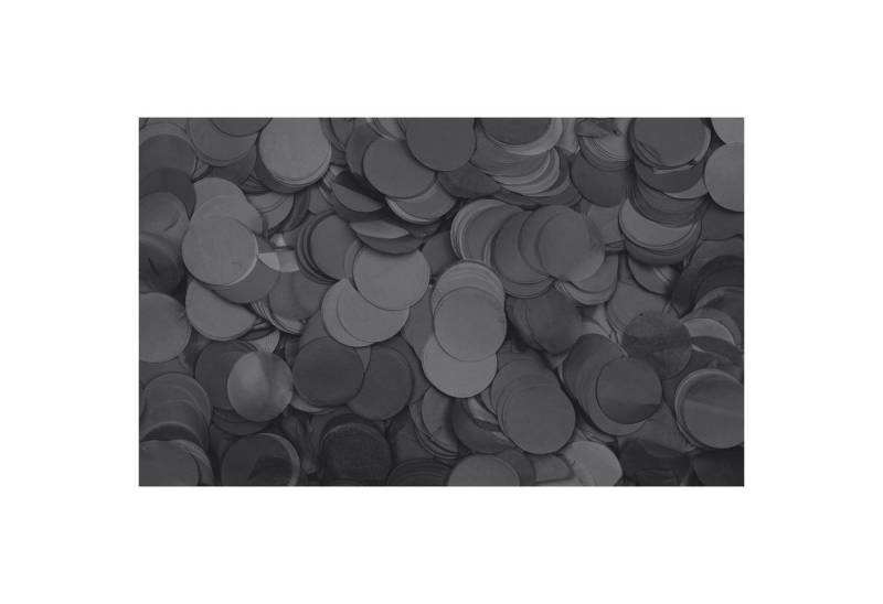 Showgear Discolicht Showgear Confetti - Round Schwarz, Ø 55 mm, 1 kg, feuerhemmend von Showgear