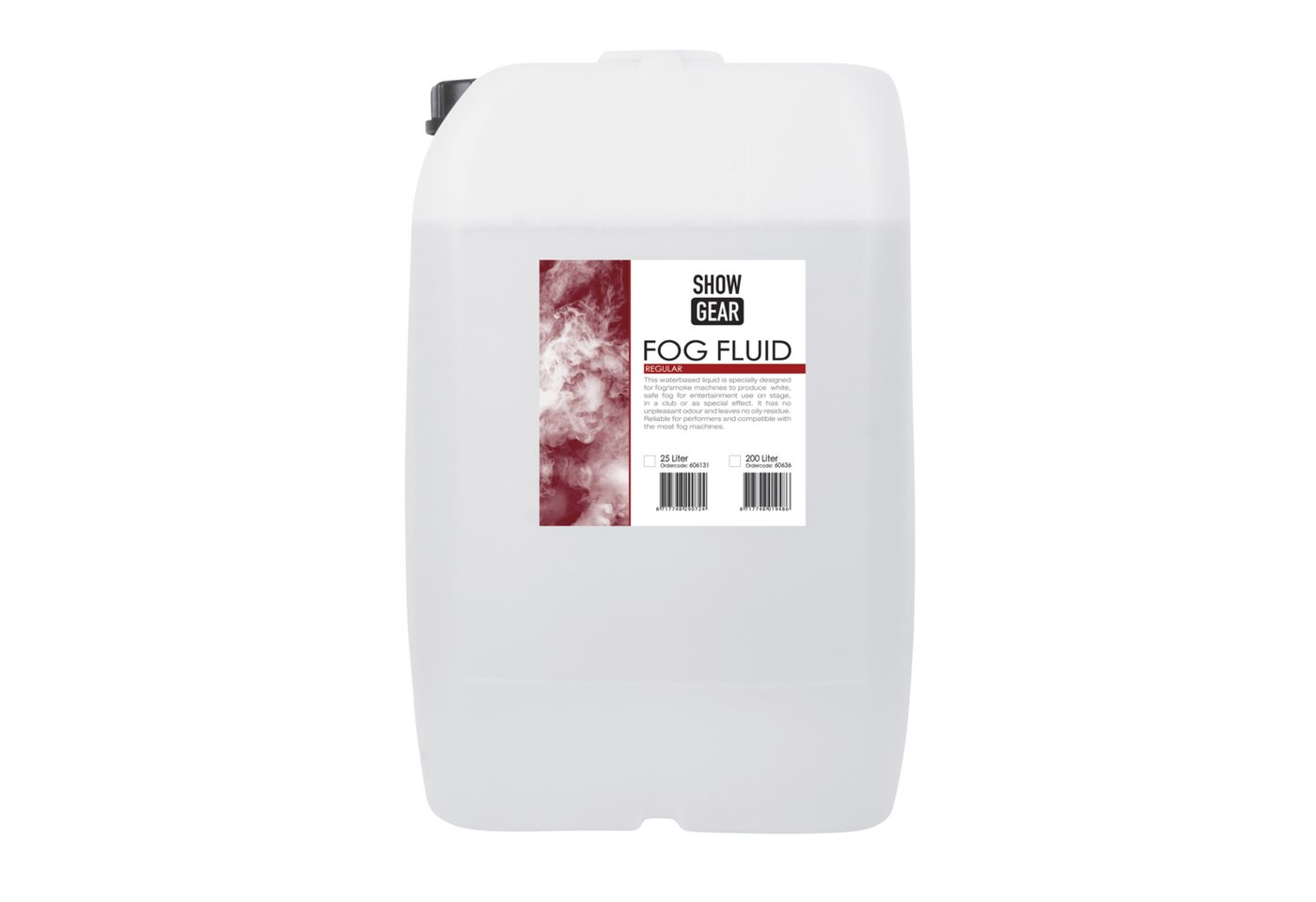 Showgear Discolicht Showgear Fog Fluid Regular 25 Liter - wasserbasiert Showgear Discolicht Showgear Fog Fluid Regular 25 Liter - wasserbasiert von Showgear