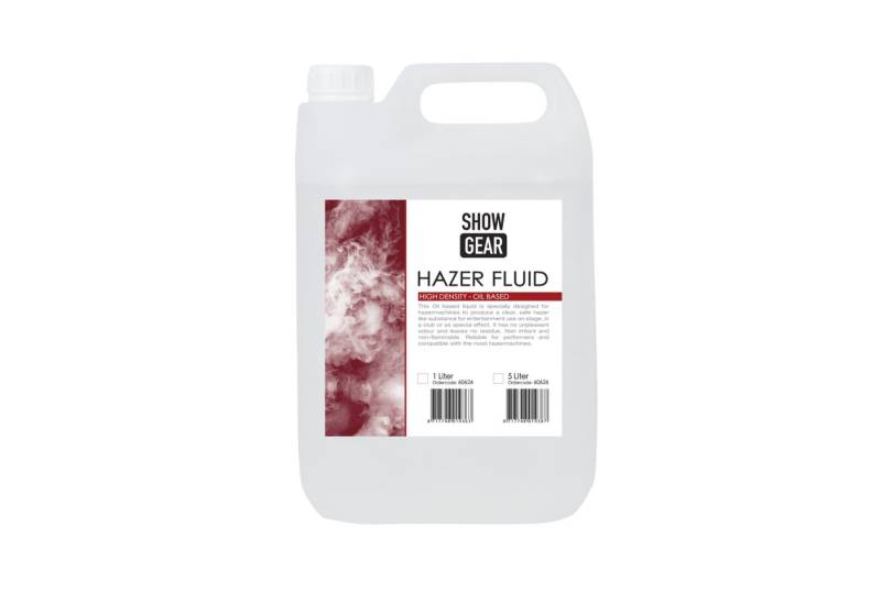 Showgear Discolicht Showgear Hazer Fluid 5 Liter - auf Ölbasis Showgear Discolicht Showgear Hazer Fluid 5 Liter - auf Ölbasis von Showgear