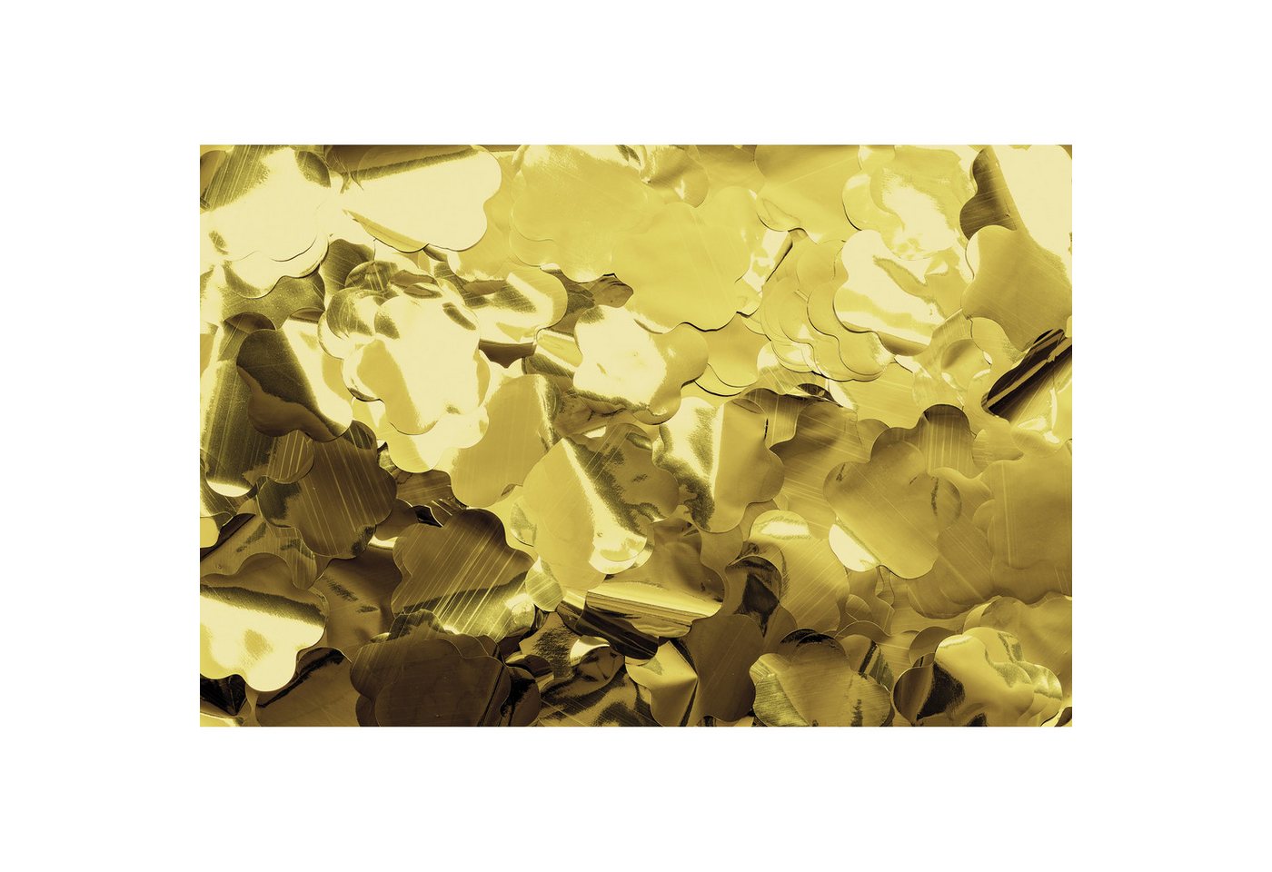 Showgear Discolicht Showgear Metallic Confetti - Flowers Gold, Ø 55 mm, 1 kg, feuerhemmend Showgear Discolicht Showgear Metallic Confetti - Flowers Gold, Ø 55 mm, 1 kg, feuerhemmend von Showgear