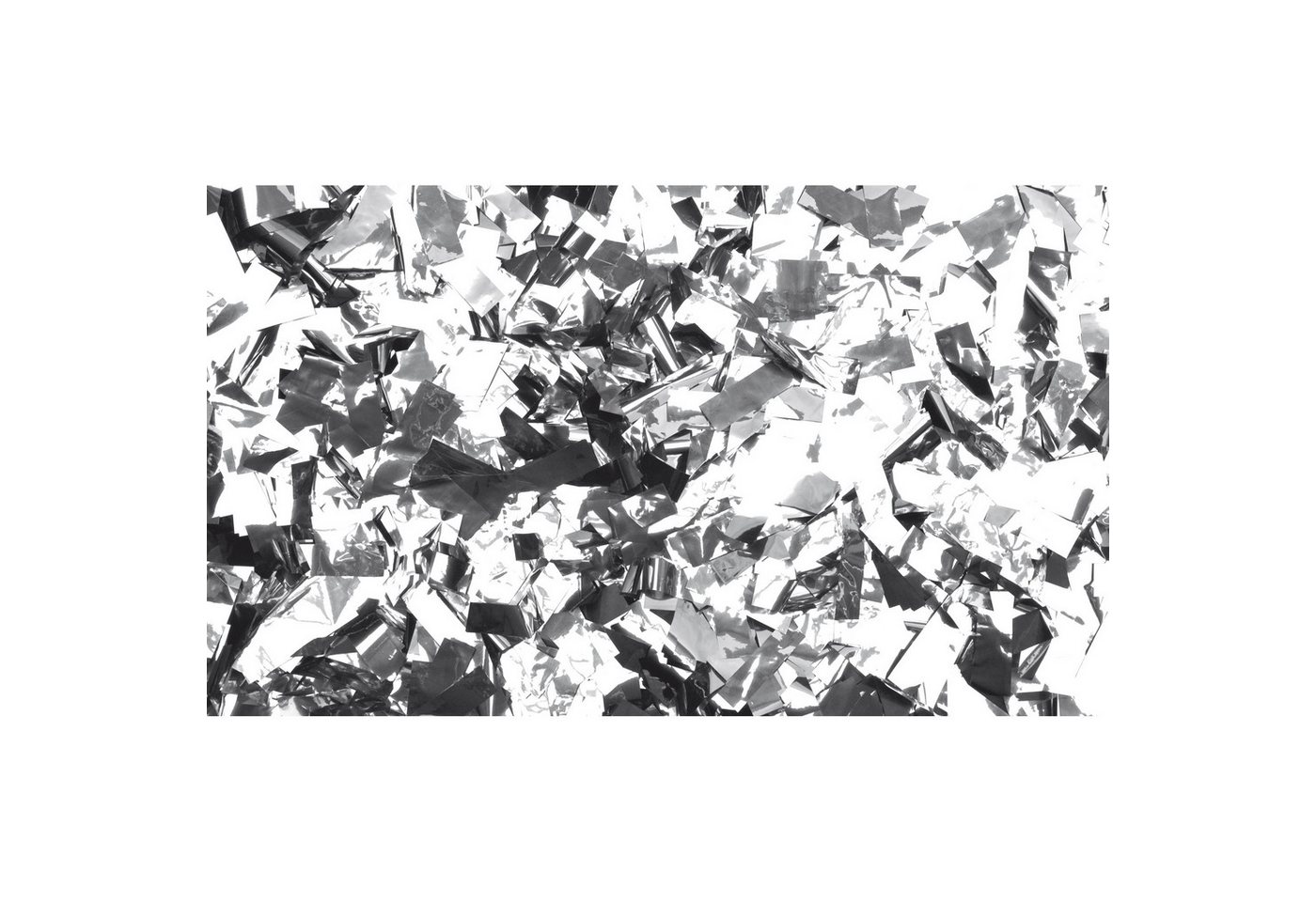 Showgear Discolicht Showgear Metallic Confetti - Rectangle sil, 55x17mm, 1kg, feuerh. Showgear Discolicht Showgear Metallic Confetti - Rectangle sil, 55x17mm, 1kg, feuerh. von Showgear