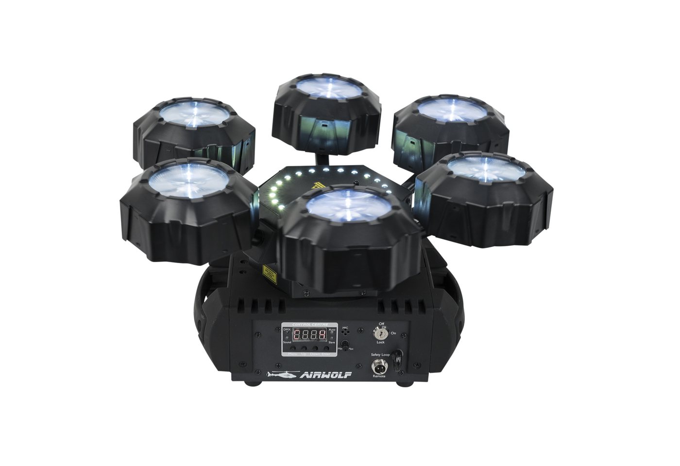 Showgear Discolicht Showtec Airwolf Effektleuchte von Showgear