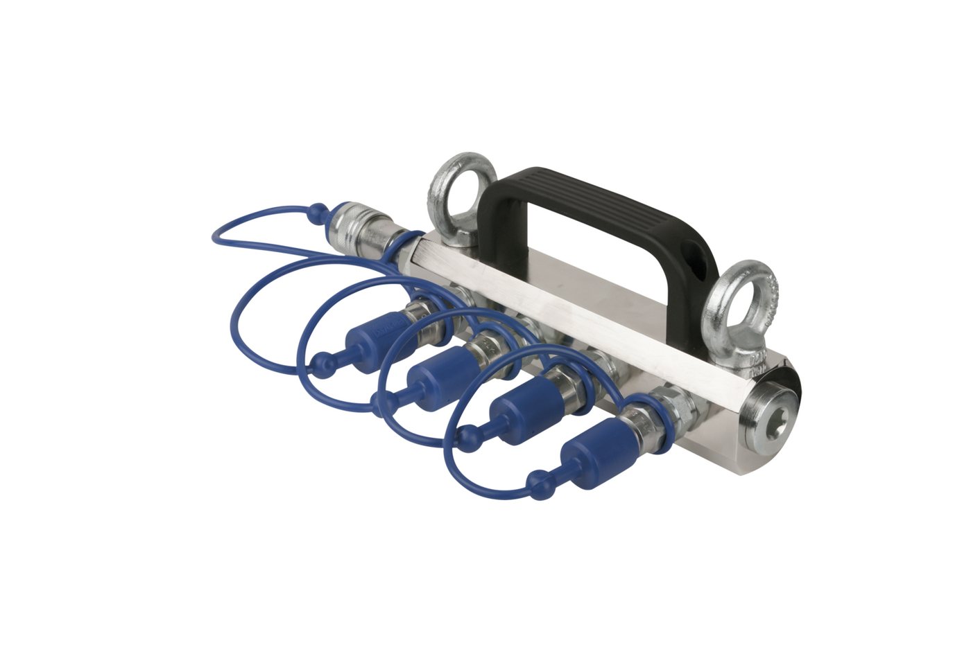 Showgear Discolicht Showtec CO2 3/8 Q-Lock 4-way Distributor Geschlossenes System von Showgear