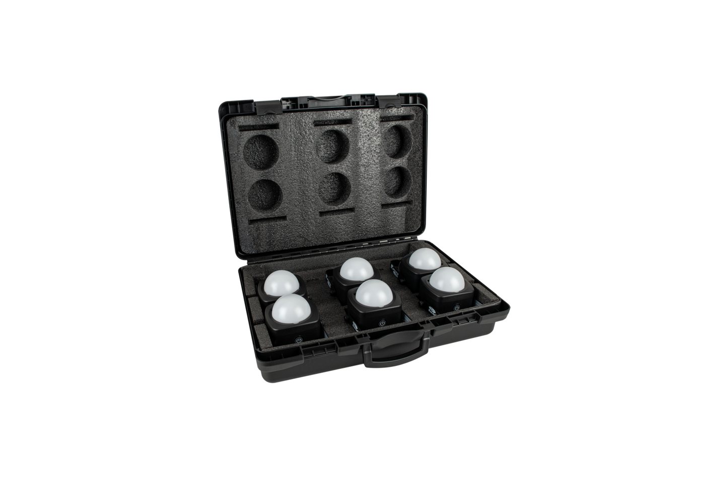 Showgear Discolicht Showtec Case for 6x EventDOT 15 Einschließlich Zubehörraum von Showgear