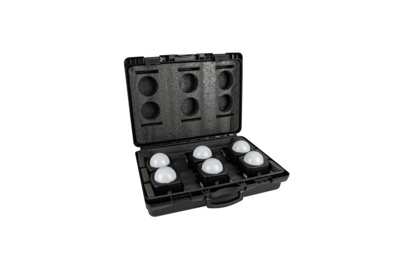 Showgear Discolicht Showtec Case for 6x EventDOT 15 Einschließlich Zubehörraum von Showgear