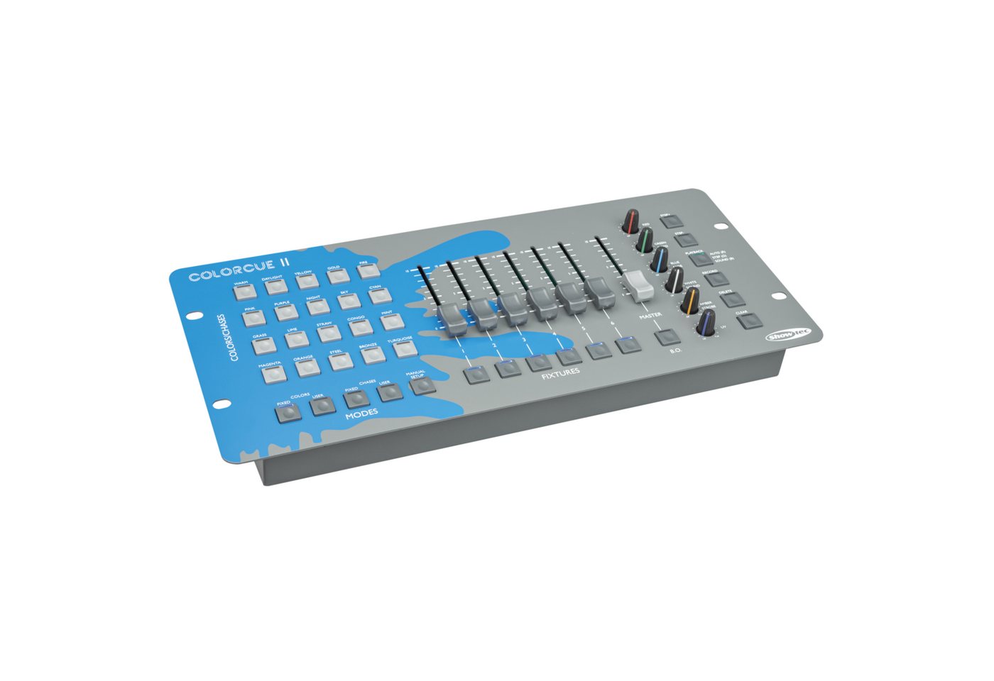 Showgear Discolicht Showtec ColorCue 2 Intelligent 6-fader, 6-color LED controller Showgear Discolicht Showtec ColorCue 2 Intelligent 6-fader, 6-color LED controller von Showgear